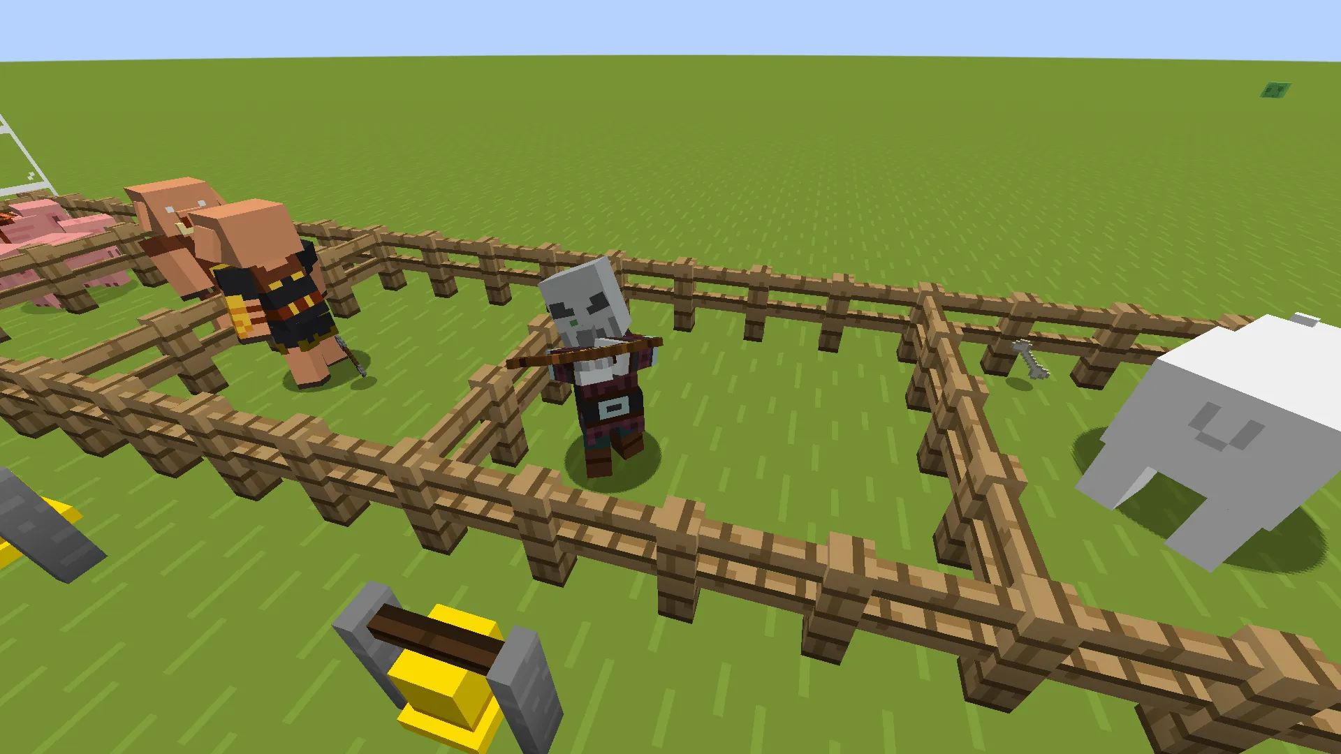 BARE BONES X FRESH ANIMATIONS FIXED — скриншот 19 (Текстуры, Minecraft)