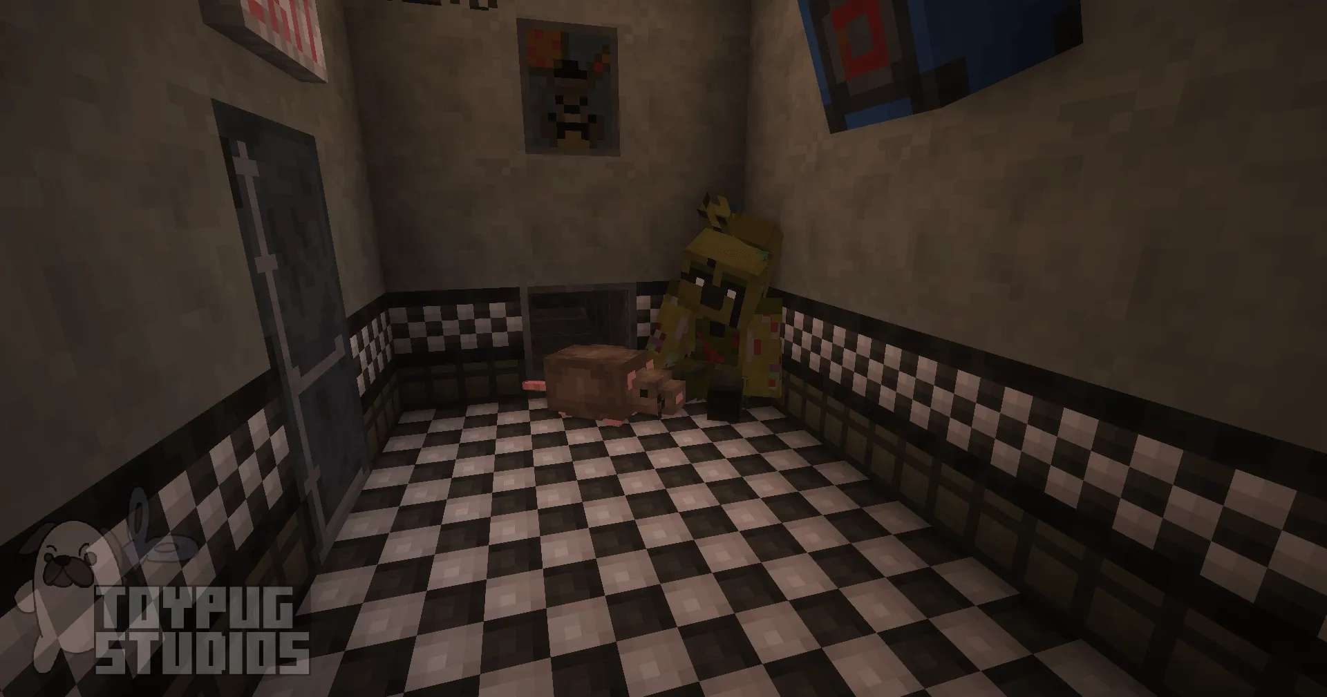 Yet Another FNAF Mod (YAFNAFMod), Моды, Minecraft