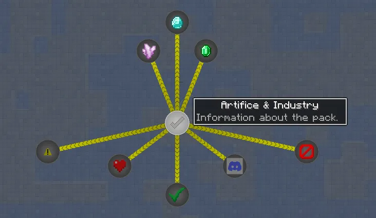Artifice & Industry, Модпаки, Minecraft