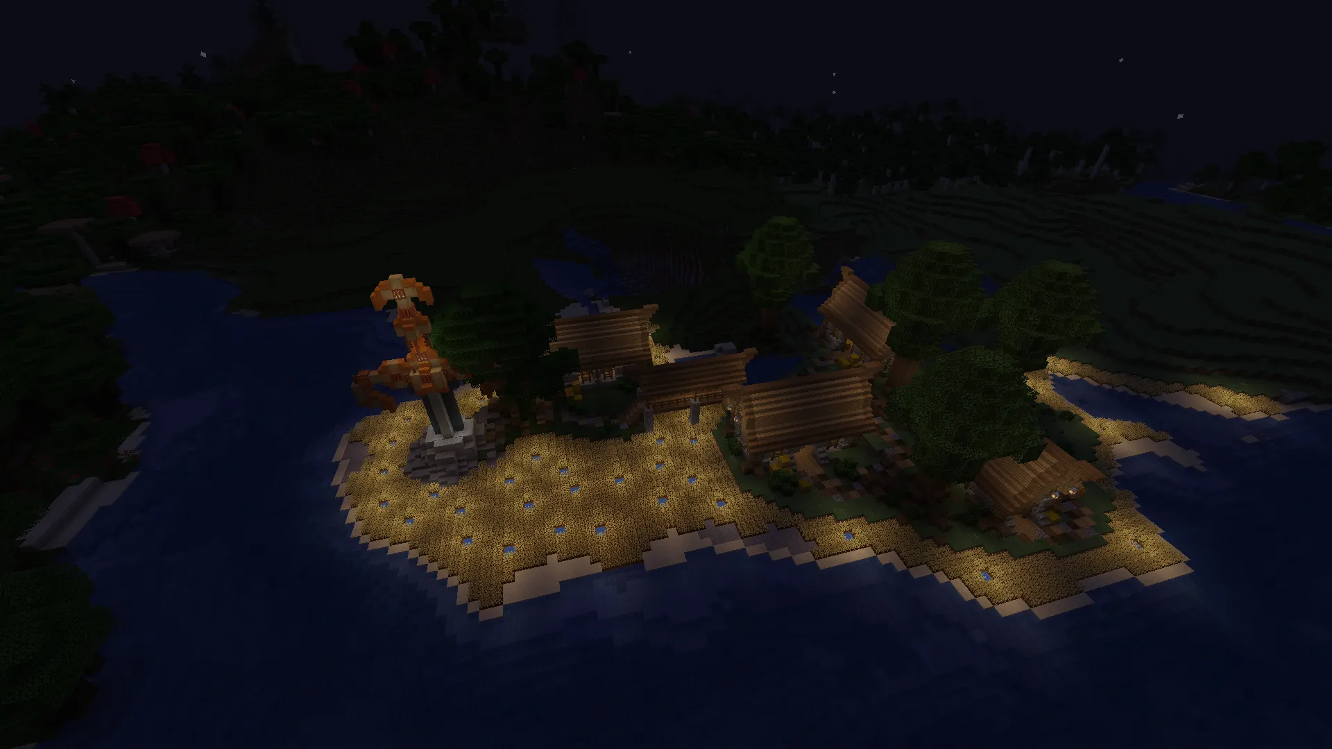 Medieval Fantasy Style Themed Kingdoms and Landscape, Карты, Minecraft