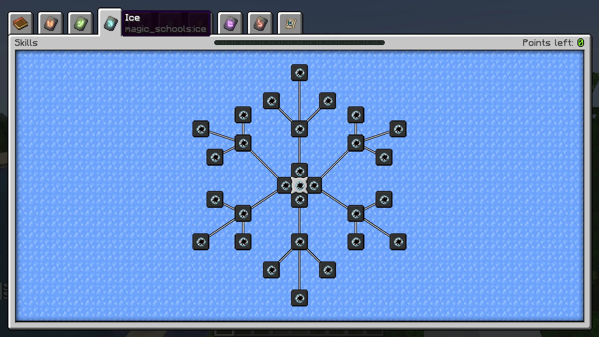 Magic Schools Skill trees: Addon for Iron's Spells 'n Spellbooks Unofficial Skill Tree — скриншот 3 (Моды, Minecraft)