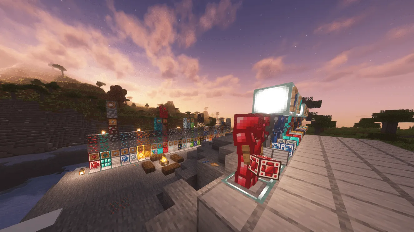 More Ores More Gems (Java Edition) — скриншот 8 (Моды, Minecraft)
