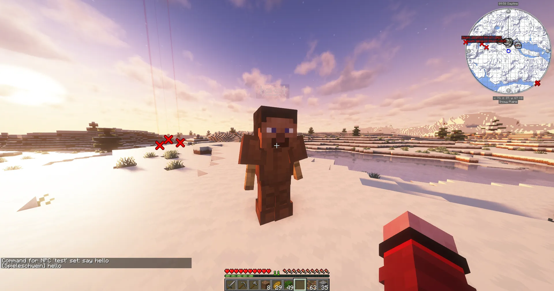 StandByNPCs — скриншот 1 (Плагины, Minecraft)