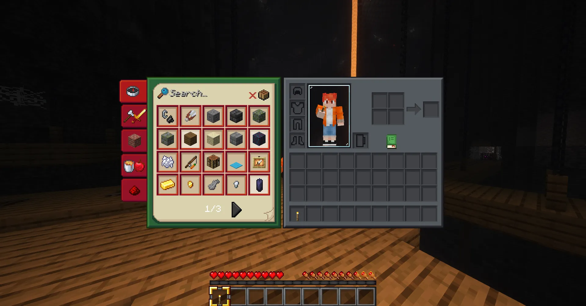 Dark Edge GUI [Cutting Edge Dark Mode] — скриншот 5 (Текстуры, Minecraft)