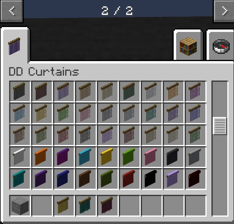 Dary's Decoratives: Curtains, Моды, Minecraft