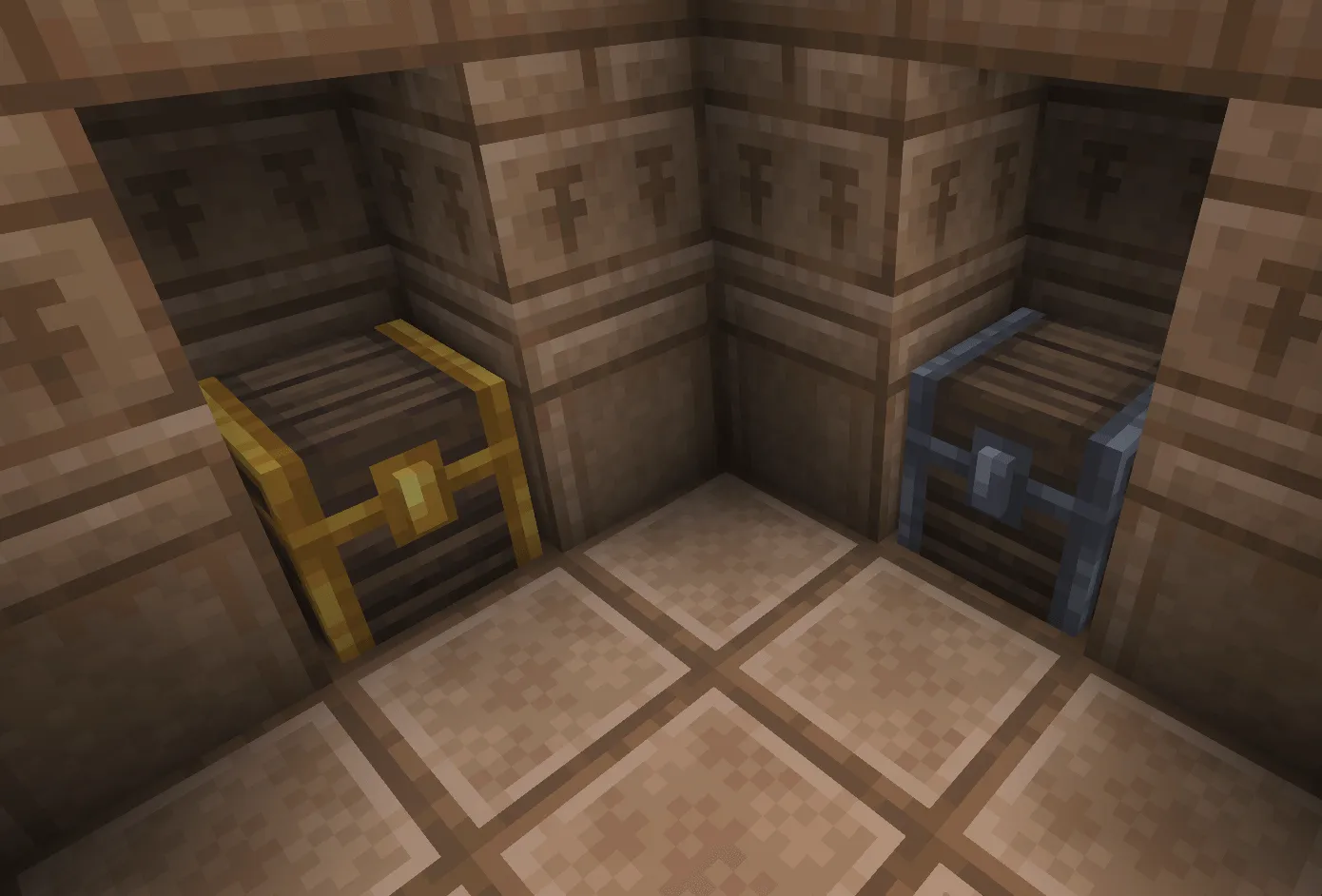 Excalibur | Lootr Retextured — скриншот 2 (Текстуры, Minecraft)