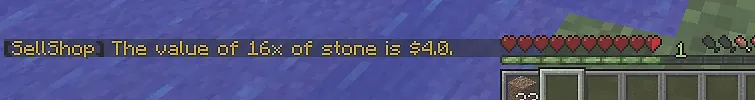 GoldenSellShop — скриншот 1 (Плагины, Minecraft)