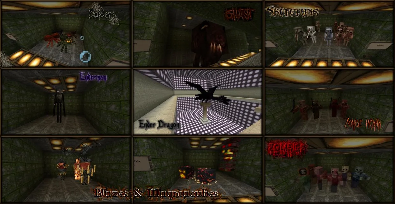 Ornate 5 Re-resurrected - Bestiary AddOn, Текстуры, Minecraft