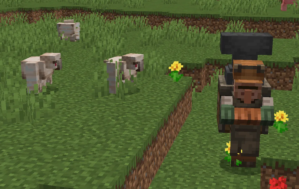 Villager Golem Healer — скриншот 1 (Моды, Minecraft)
