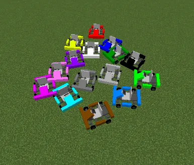 Crafter's Vehicle Pack — скриншот 3 (Моды, Minecraft)