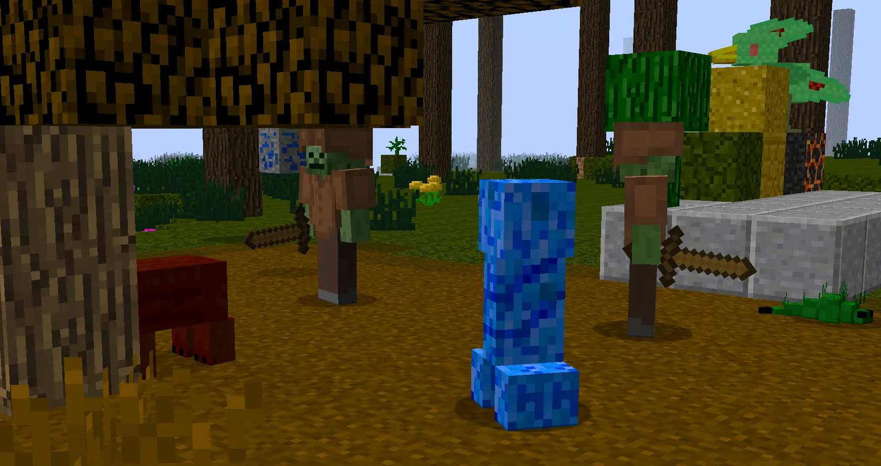 Harsher Nature — скриншот 3 (Моды, Minecraft)