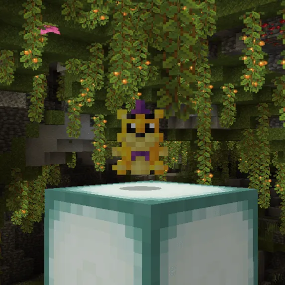 Golden Freddy Plush, Текстуры, Minecraft