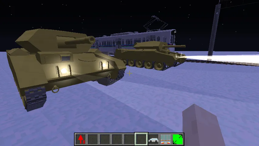 RealTrainMod — скриншот 1 (Моды, Minecraft)