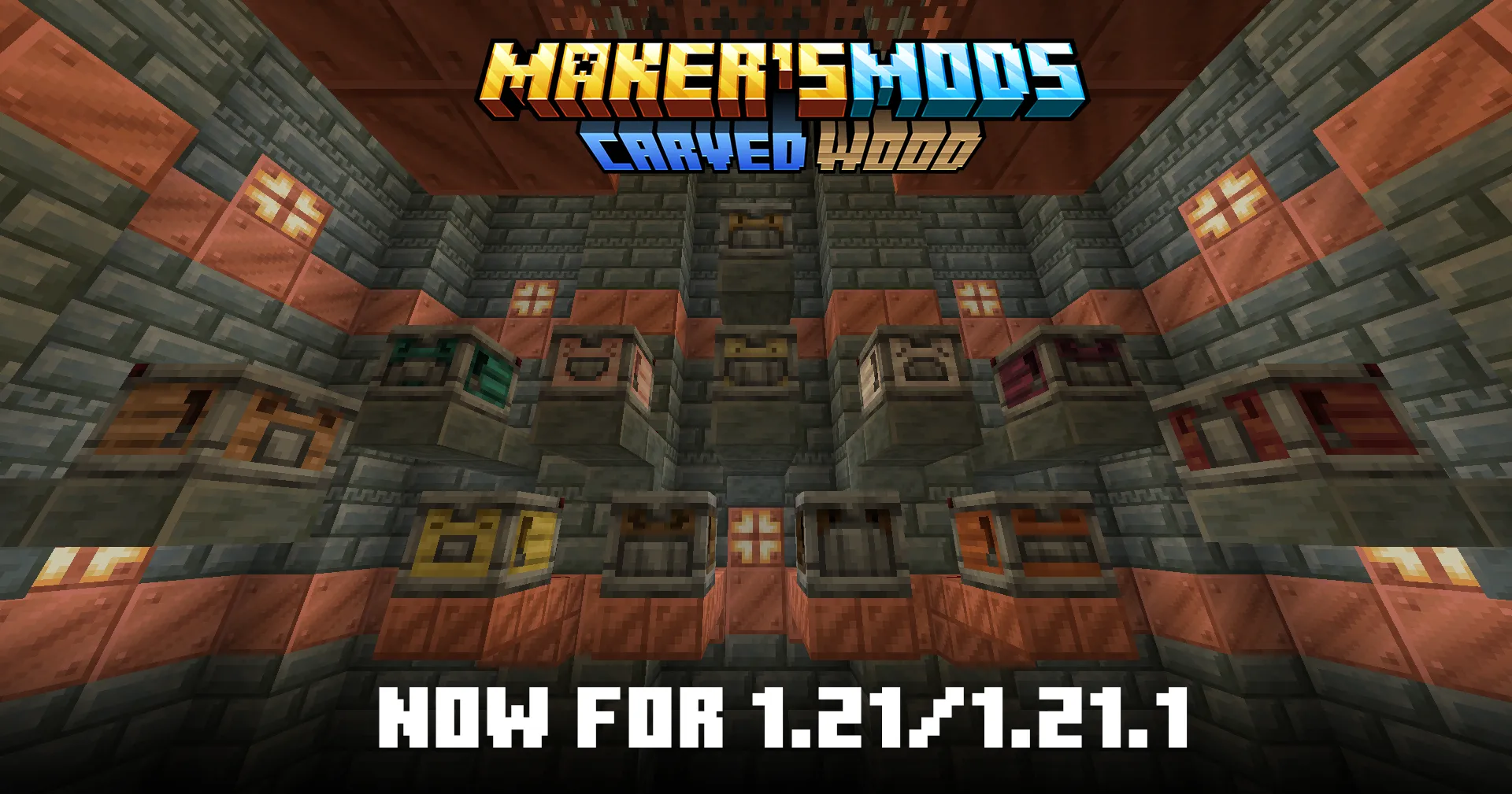 Carved Wood, Моды, Minecraft