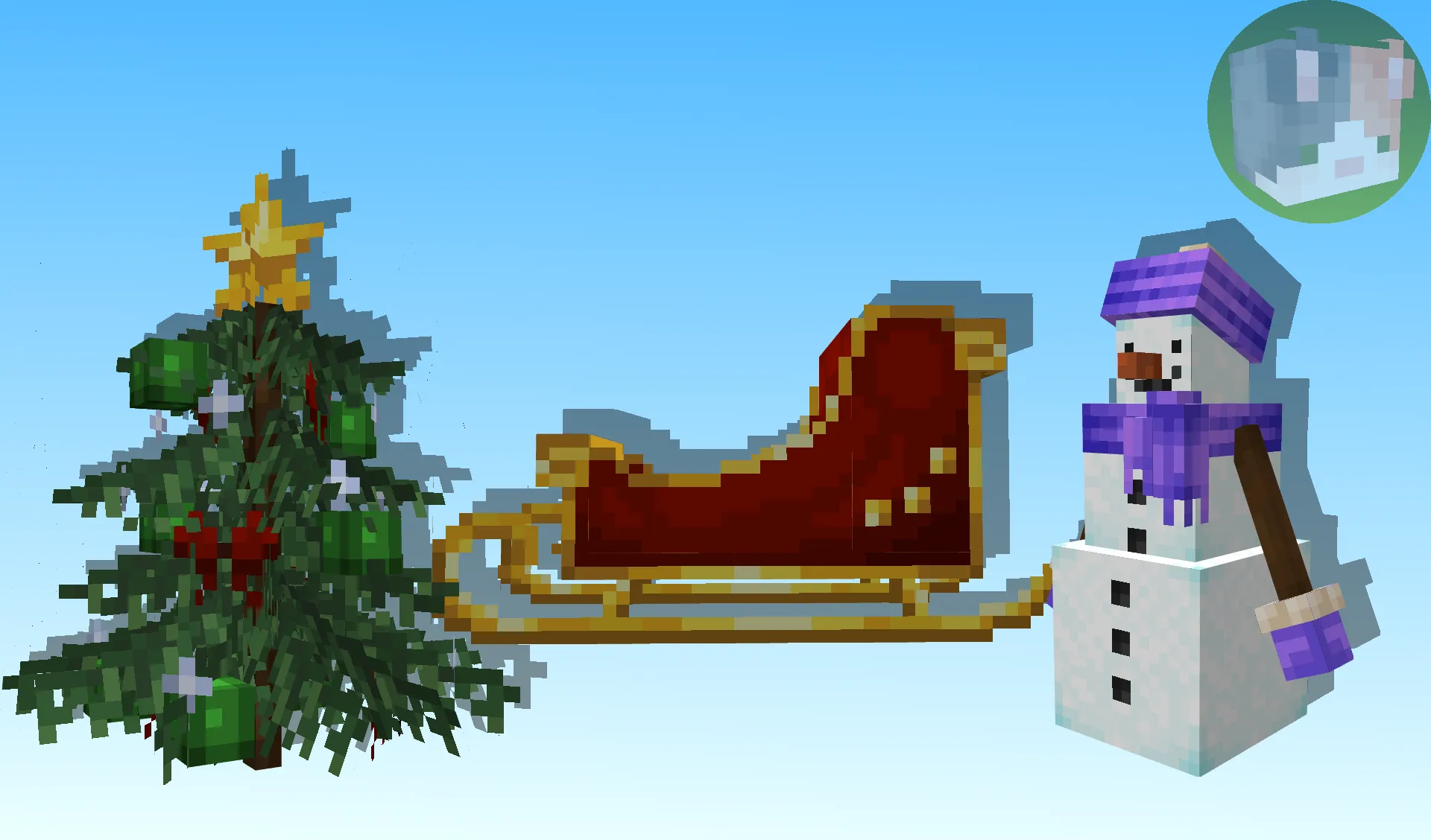 Meow Christmas, Текстуры, Minecraft