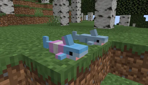 Just Blahaj, Моды, Minecraft