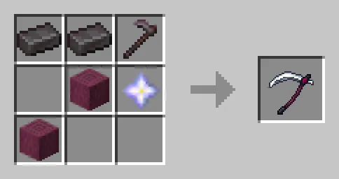 Grace, the Clownpierce's Scythe, Моды, Minecraft