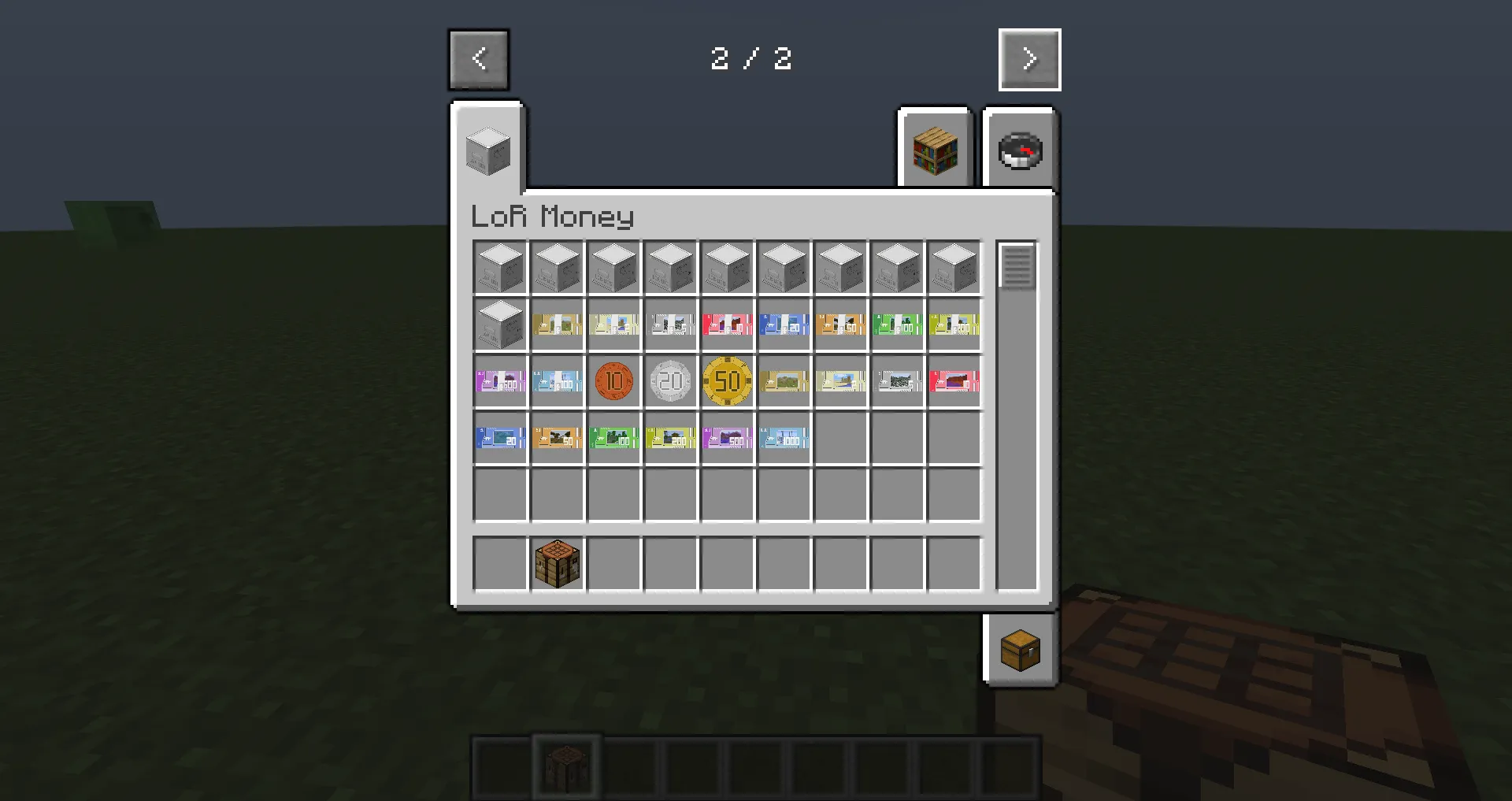 LoR Money — скриншот 5 (Моды, Minecraft)