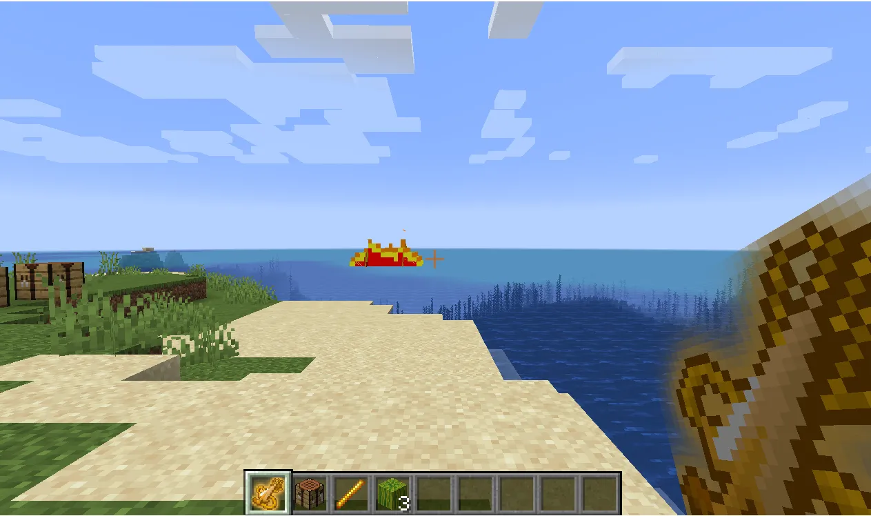 Burning Spinner Sword — скриншот 1 (Моды, Minecraft)