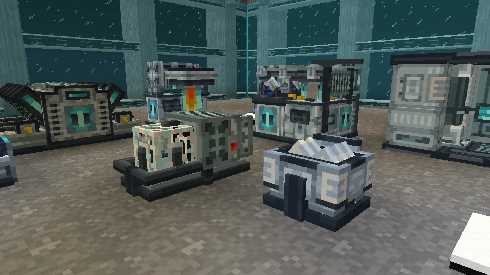 Oritech Laboratory, Текстуры, Minecraft