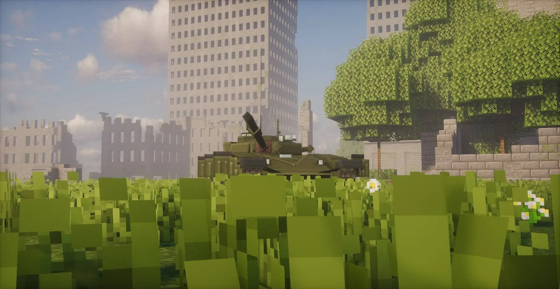 [IV/MTS] Q.M.P [Qawsed Military pack] — скриншот 3 (Моды, Minecraft)