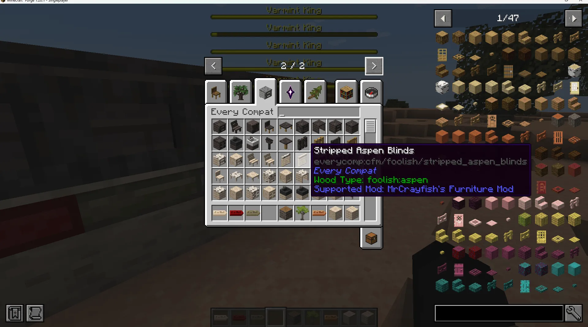 Foolish Unofficial Patch, Моды, Minecraft