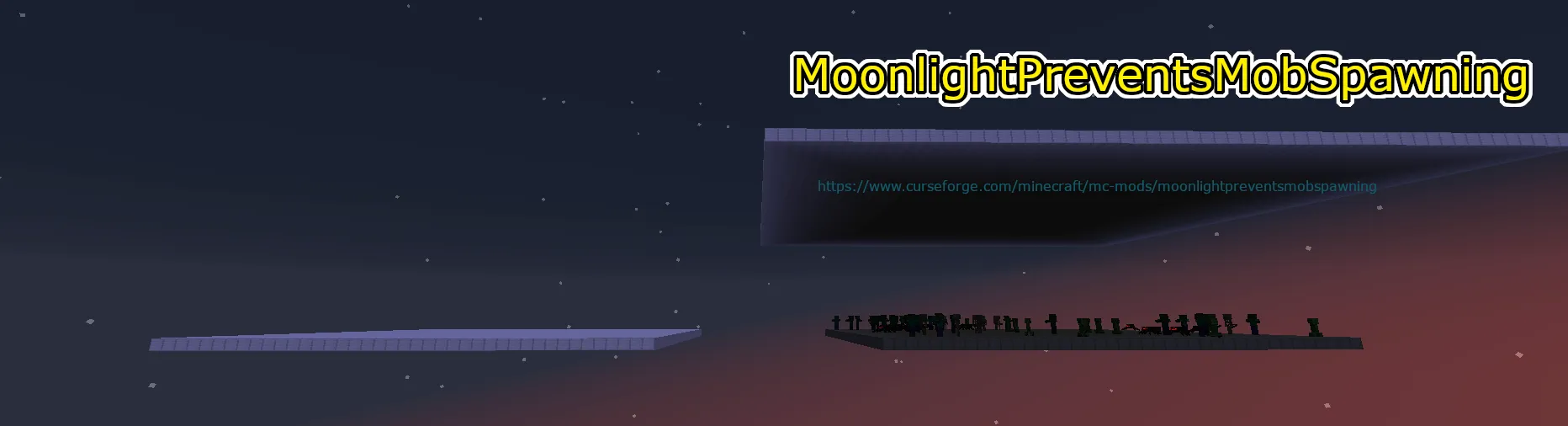 MoonlightPreventsMobSpawning — скриншот 1 (Моды, Minecraft)