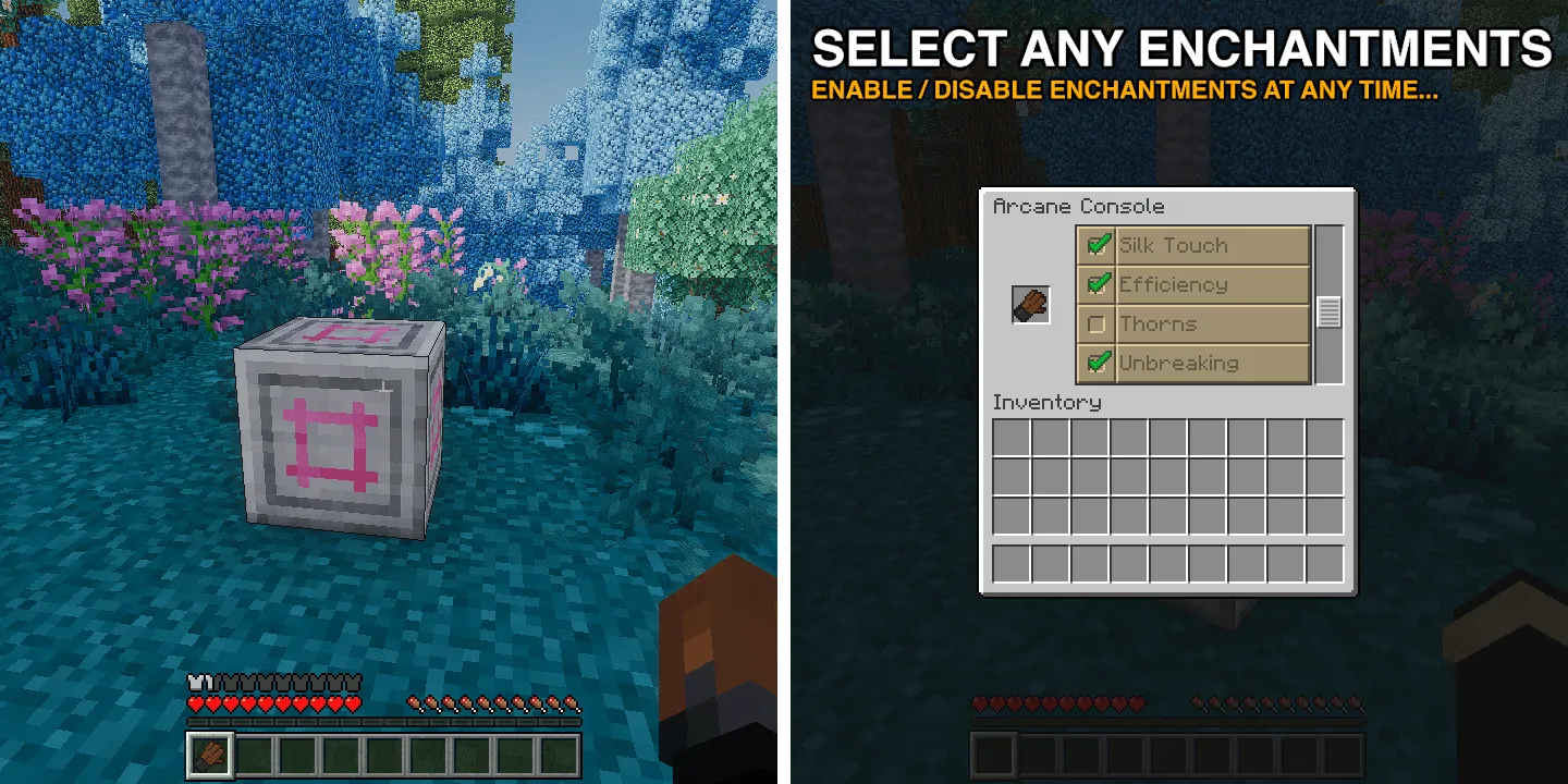 Arcane Hand — скриншот 2 (Моды, Minecraft)