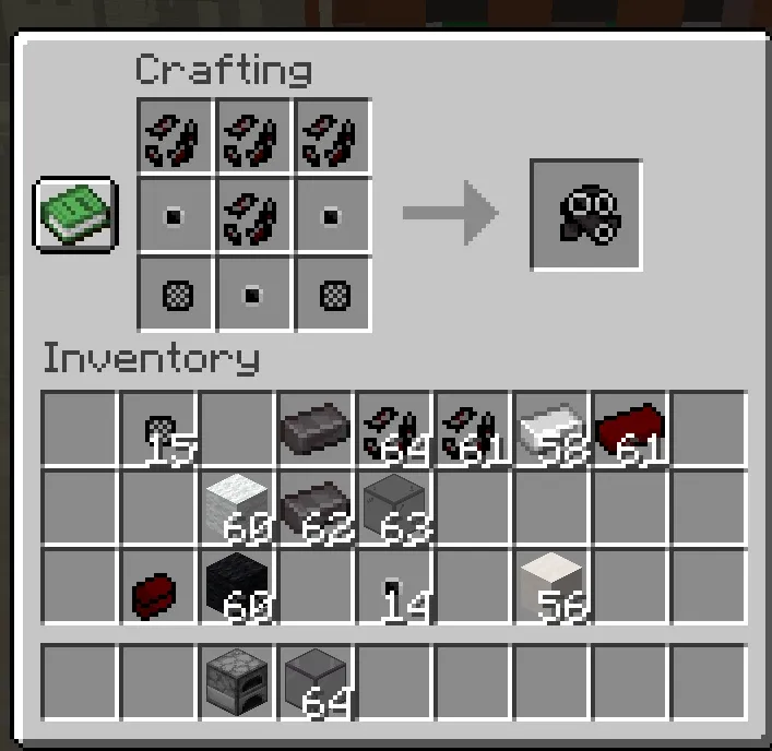 QSMP Bolas Gas Mask — скриншот 16 (Моды, Minecraft)