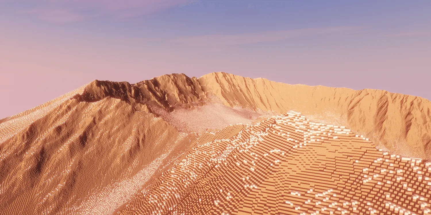 Mount St. Helens, Карты, Minecraft