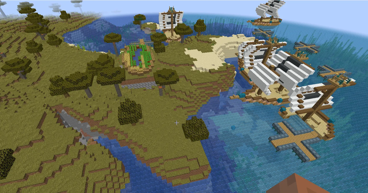 Erdmen's Village 2 — скриншот 4 (Моды, Minecraft)