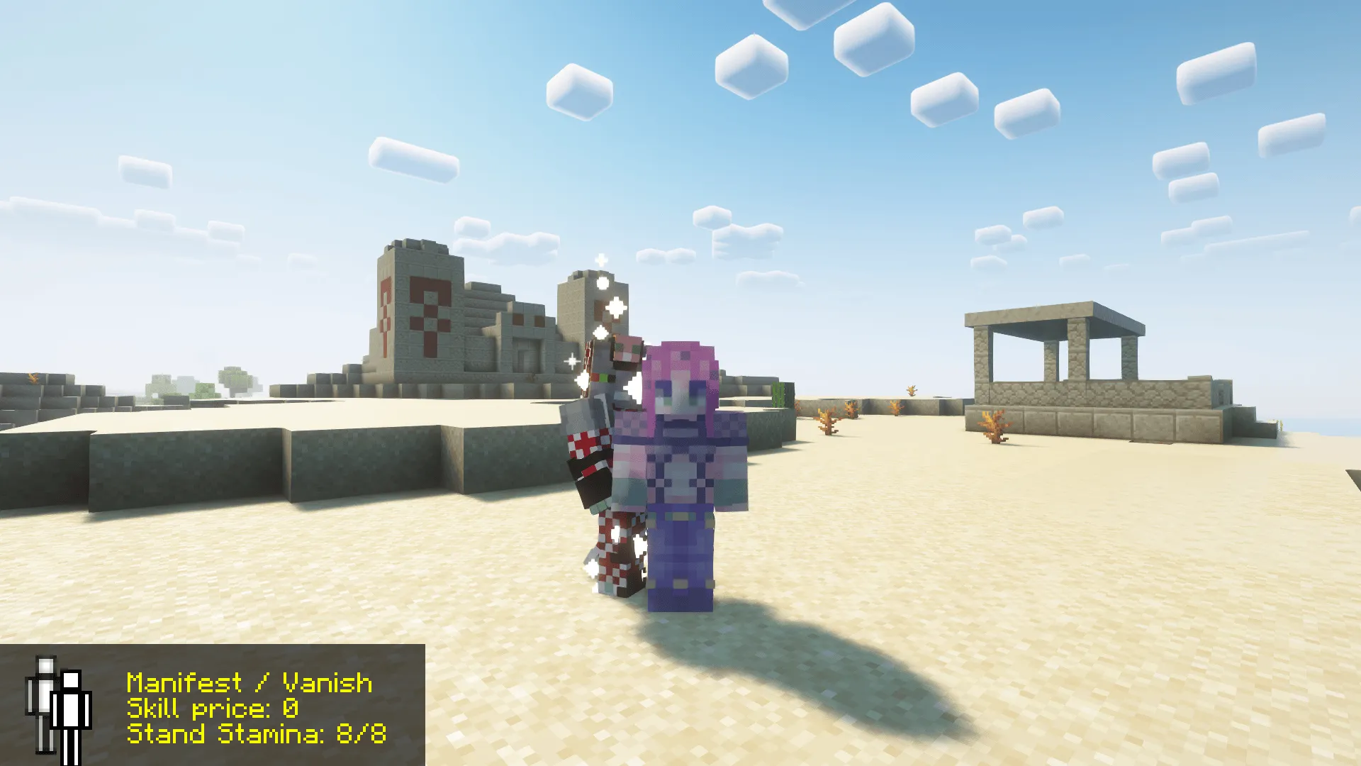 manifestation of the soul, Моды, Minecraft