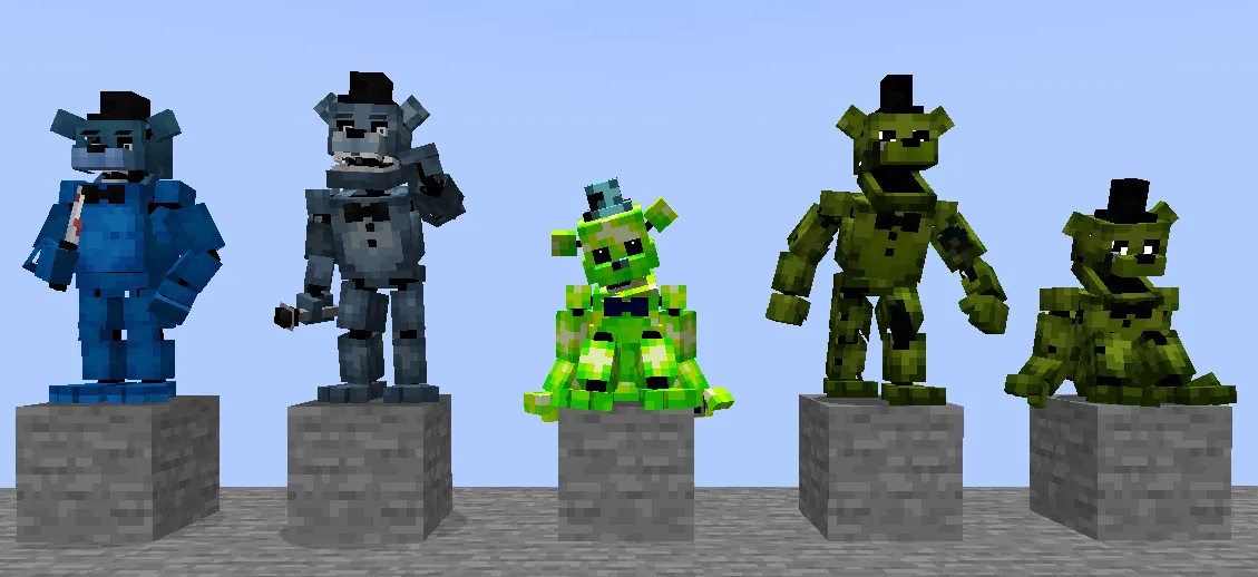 FNAF: Fresh Shipments, Моды, Minecraft