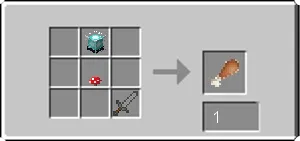 The Chicken Wing Wand  — скриншот 2 (Моды, Minecraft)