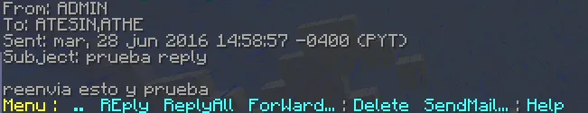 EnderMail — скриншот 3 (Плагины, Minecraft)