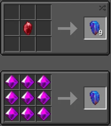 MonsterCore, Моды, Minecraft