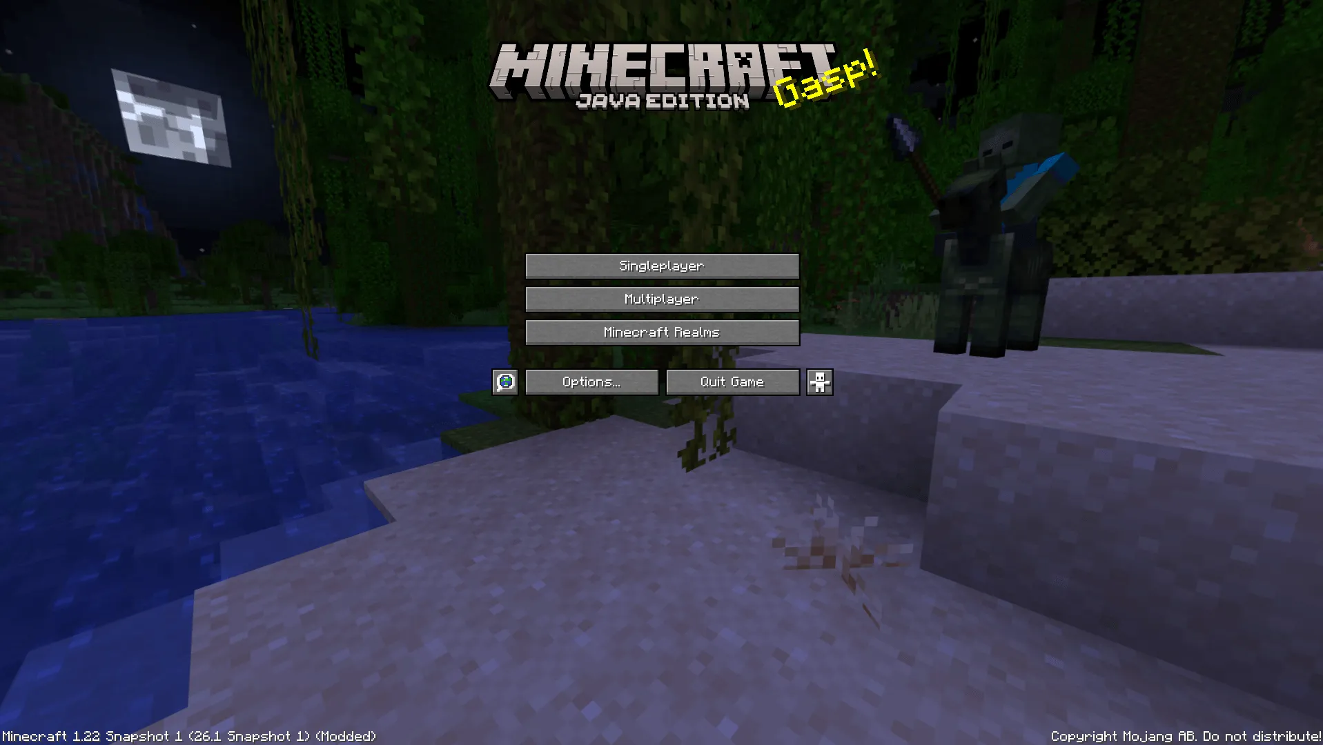 Notch's Versioning — скриншот 1 (Моды, Minecraft)