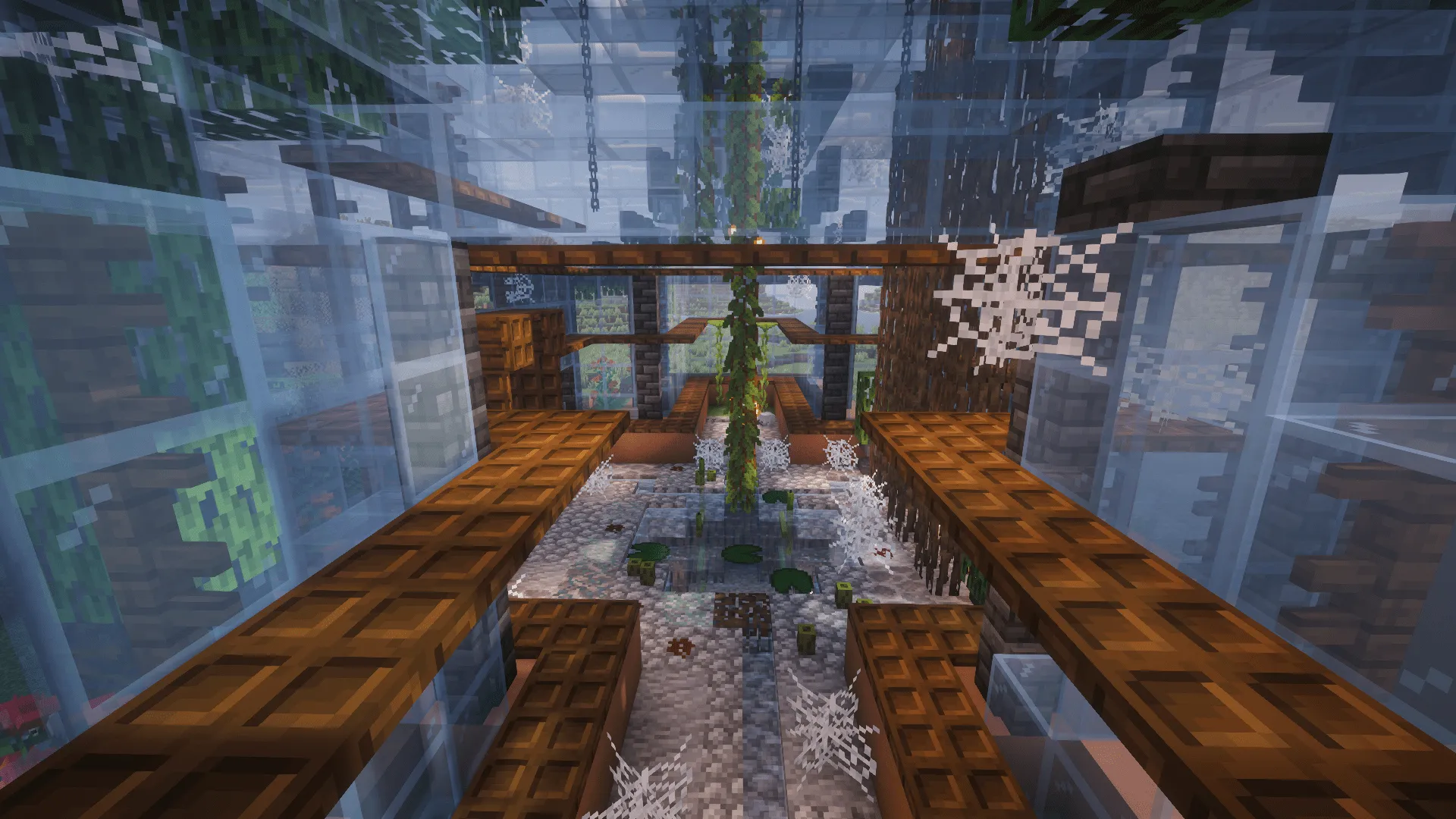 Abandoned Structures: Modern Houses — скриншот 3 (Моды, Minecraft)