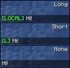 Client Chat Channels, Моды, Minecraft