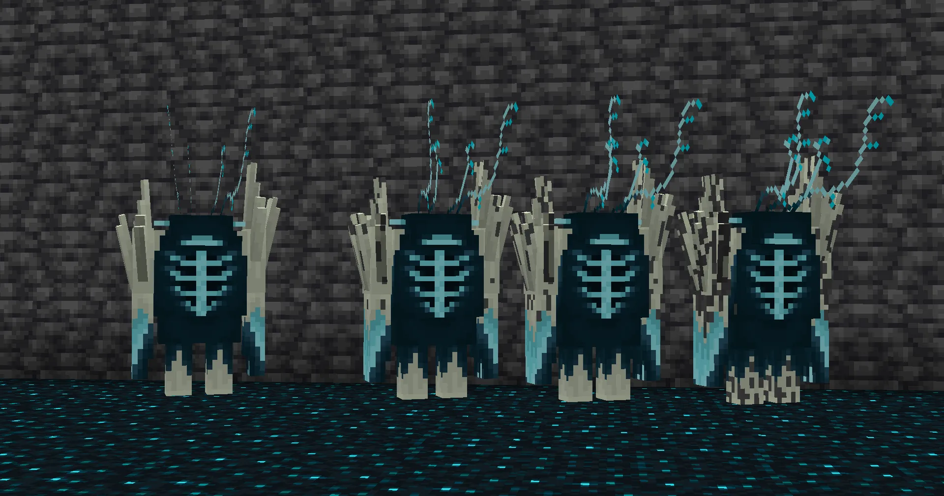 Warden Villagers, Текстуры, Minecraft