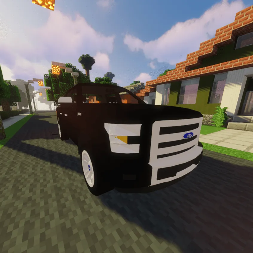Immersive Vehicles [IV/MTS] Ford Pickup Trucks — скриншот 3 (Моды, Minecraft)