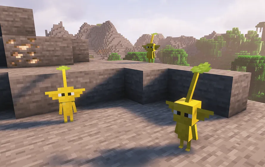 Pikimon [Cobblemon + Pikmin], Моды, Minecraft