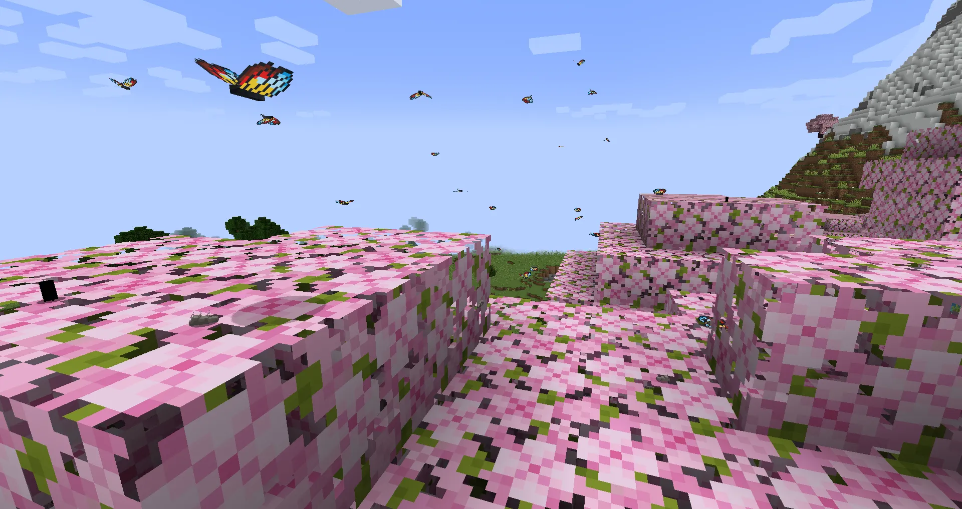 Bok's Butterflies — скриншот 2 (Моды, Minecraft)