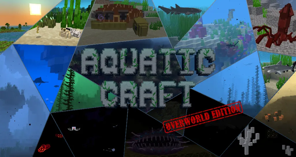 Aquatic Craft - Overworld Edition — скриншот 3 (Моды, Minecraft)