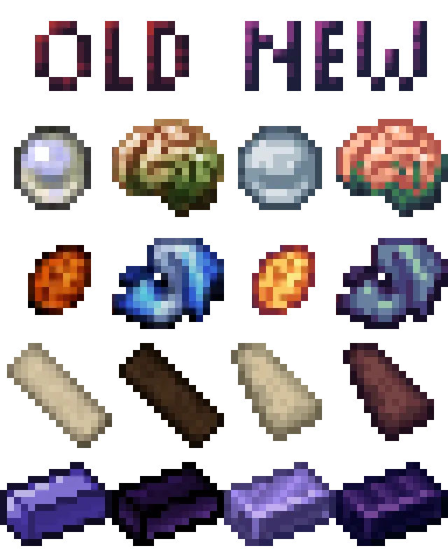 Arcane Refurbishment: TC2, Текстуры, Minecraft