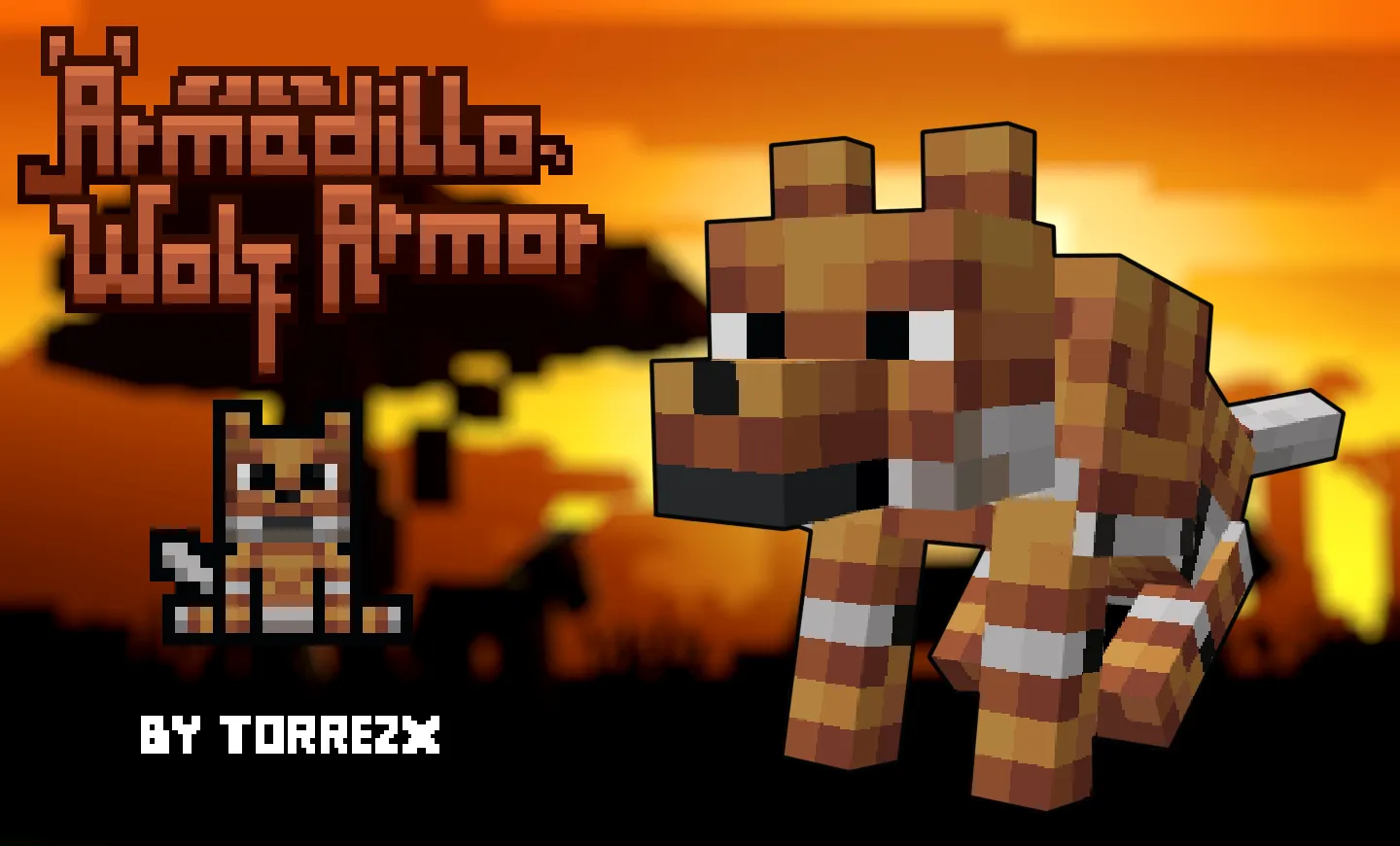 Torrezx-Armadillo wolf armor — скриншот 3 (Текстуры, Minecraft)