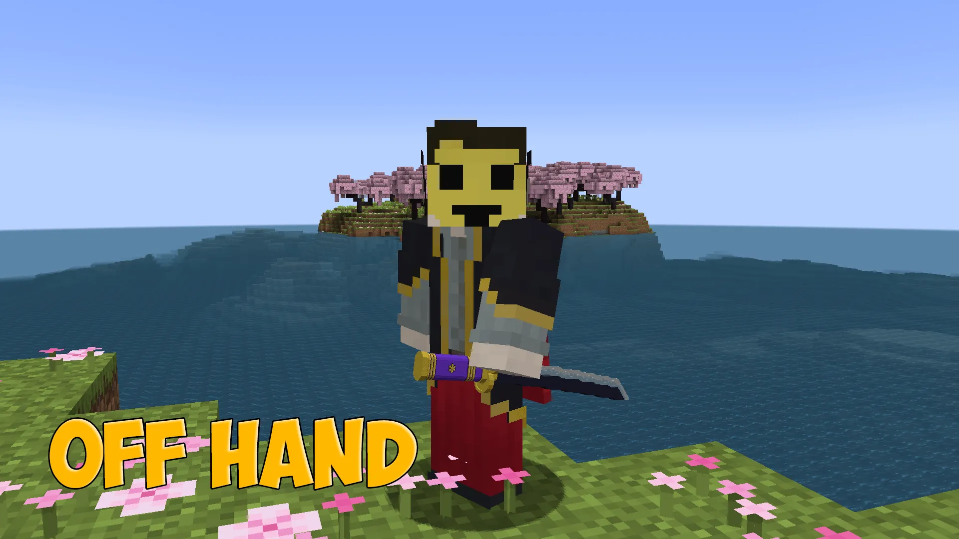 Enma katana from anime One piece — скриншот 1 (Текстуры, Minecraft)