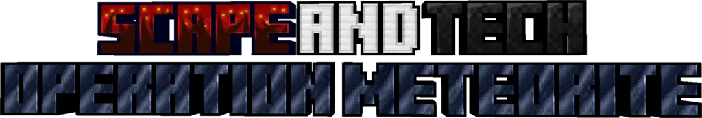 Scape and Tech Operation Meteorite — скриншот 1 (Модпаки, Minecraft)