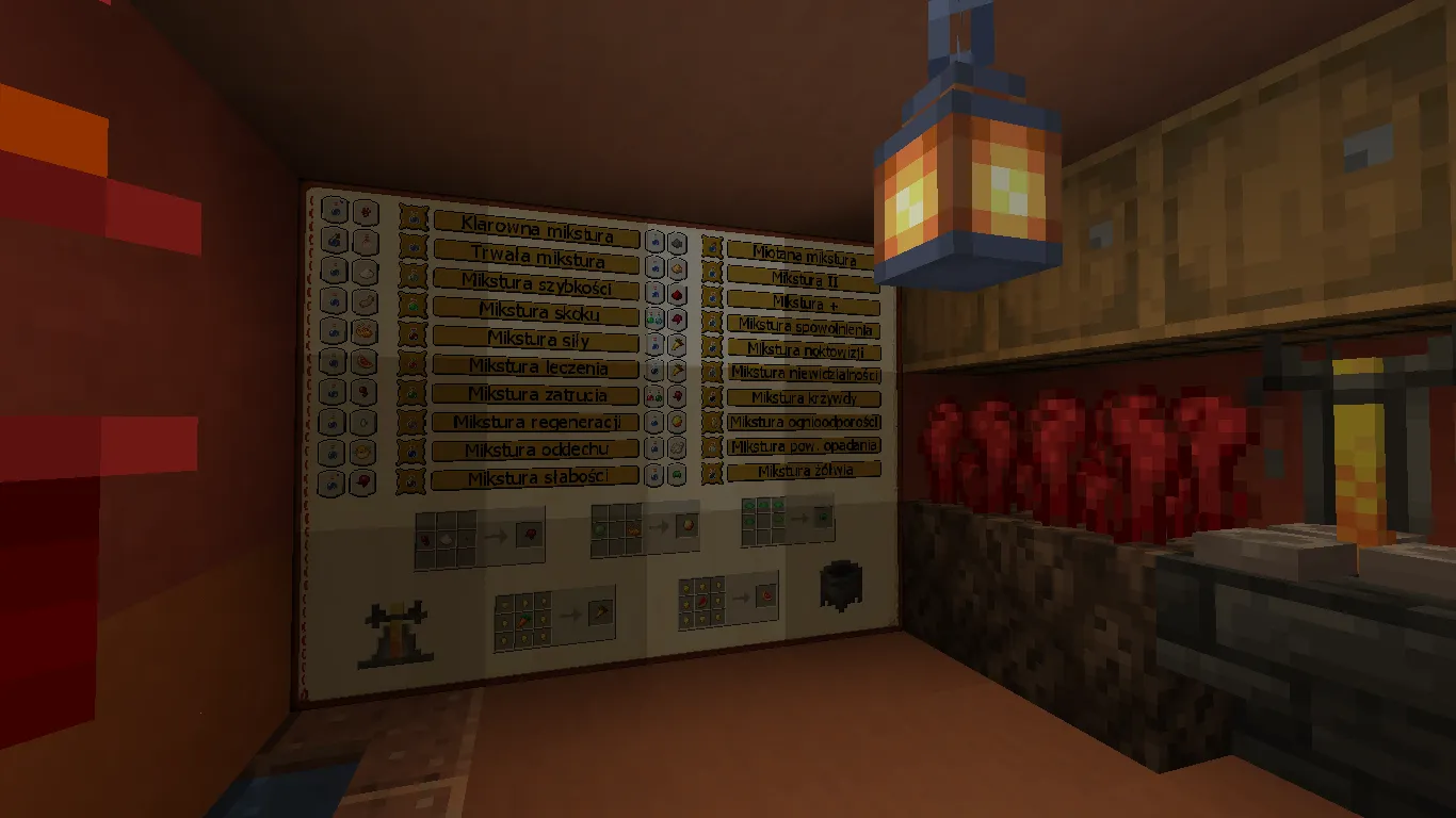 Alchemy cheat sheet/Ściąga alchemiczna — скриншот 5 (Текстуры, Minecraft)