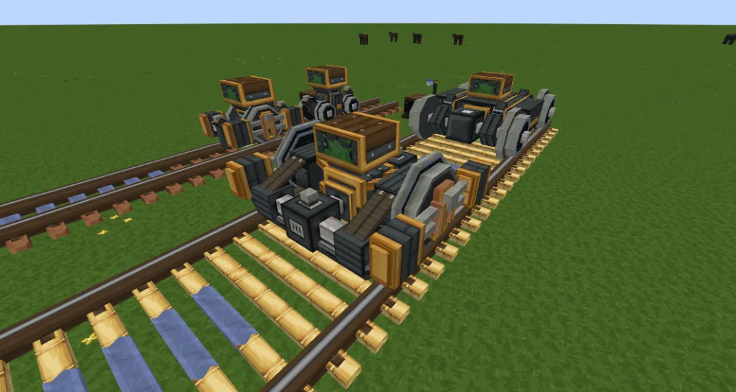 Create: Steam 'n' Rails BDCraft — скриншот 2 (Текстуры, Minecraft)